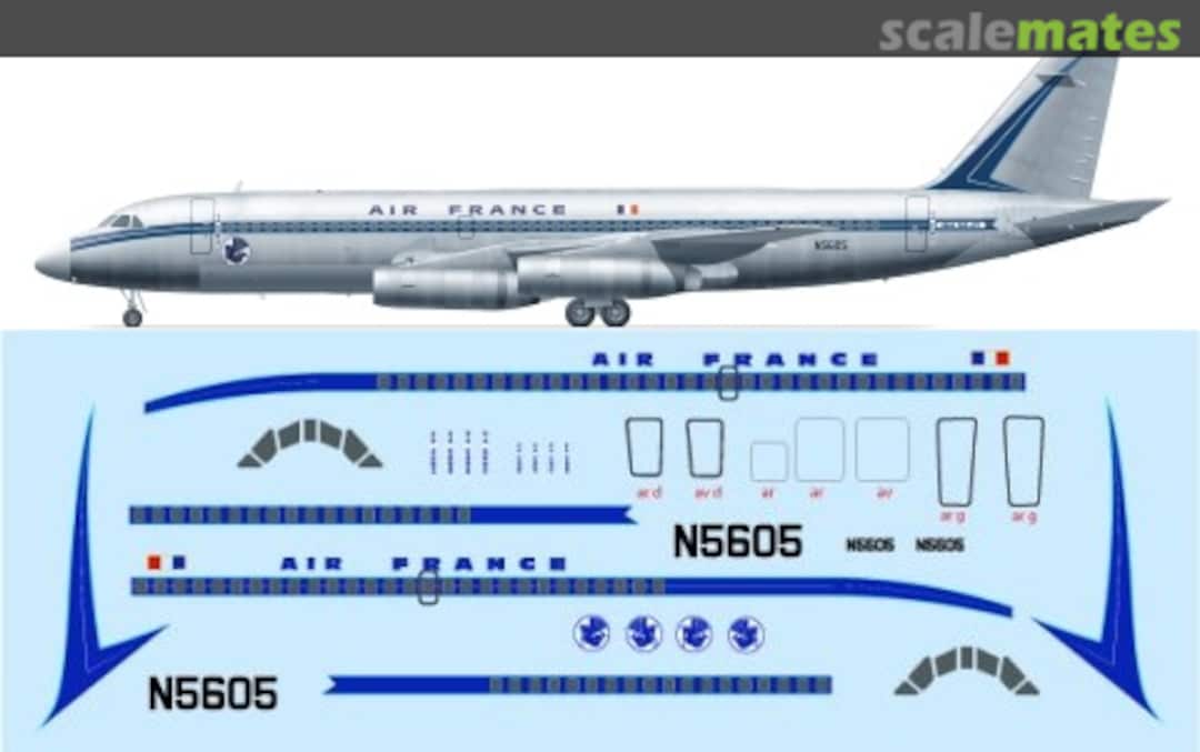 Boxart Convair CV-990-30A-5 FRP4019 F-RSIN Boxart Convair CV-990-30A-5 FRP4019 F-RSIN
