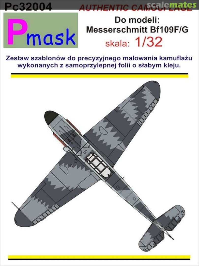 Boxart Messerschmitt Bf109F/G PC32004 Pmask Boxart Messerschmitt Bf109F/G PC32004 Pmask