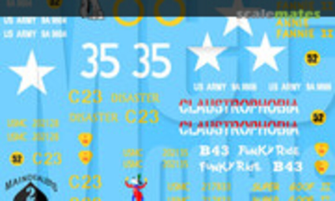 1:35 M48 Decals (Mec Models DE-TA02) DE-TA02