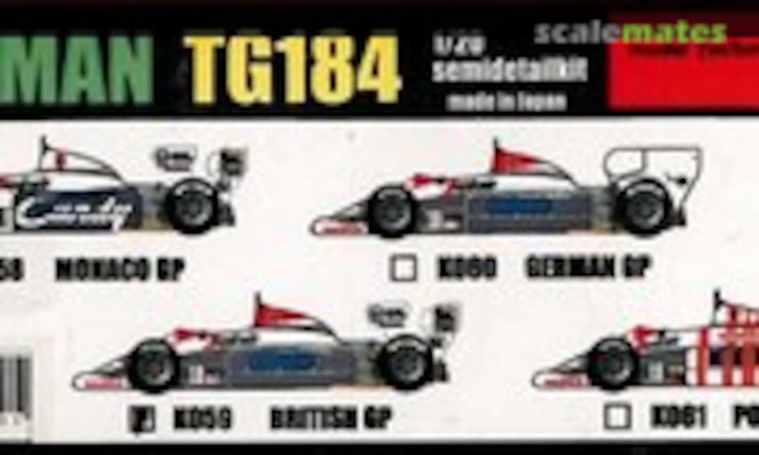 Toleman TG184 (Model Factory Hiro K-059)