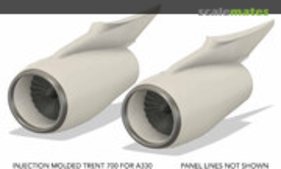 1:144 Injection Molded RR Trent 700 Engines for A330 (CRM CR144-106) CR144-106