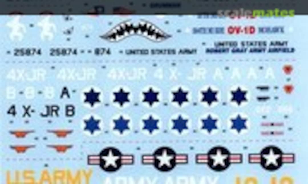 1:72 OV-1 Mohawk (IsraDecal Studio IAF-51)