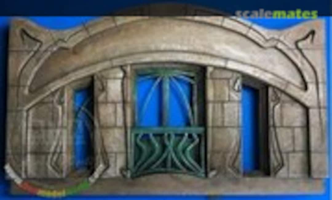 1:35 1900 Style Art Nouveau House Section Set No.3 - Third Floor (U-Models UM 371) UM 371