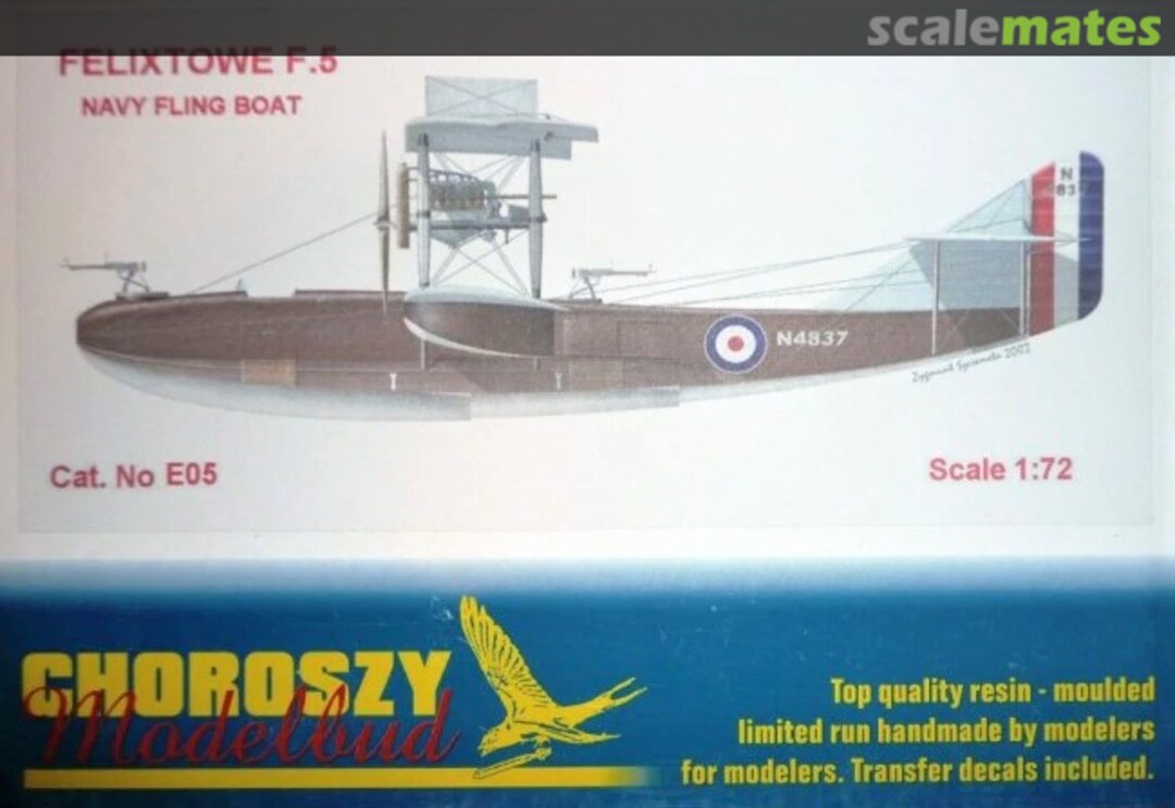 Boxart Felixtowe F.5 E05 Choroszy Modelbud
