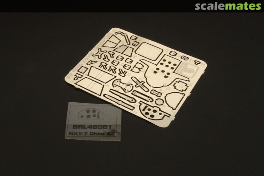 Boxart PE parts for Yokosuka MXY7 OHKA Model 22 BRL48081 Brengun Boxart PE parts for Yokosuka MXY7 OHKA Model 22 BRL48081 Brengun