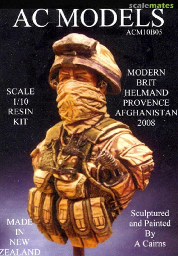 Boxart Modern Brit Helmand Provence Afghanistan 2008 ACM10B05 AC Models