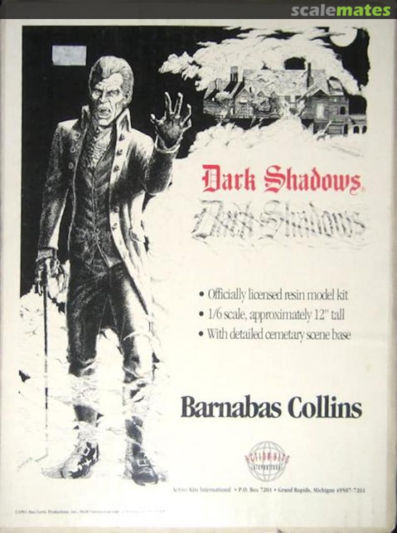 Boxart Dark Shadows - Barnabas Collins Action Kits Boxart Dark Shadows - Barnabas Collins Action Kits