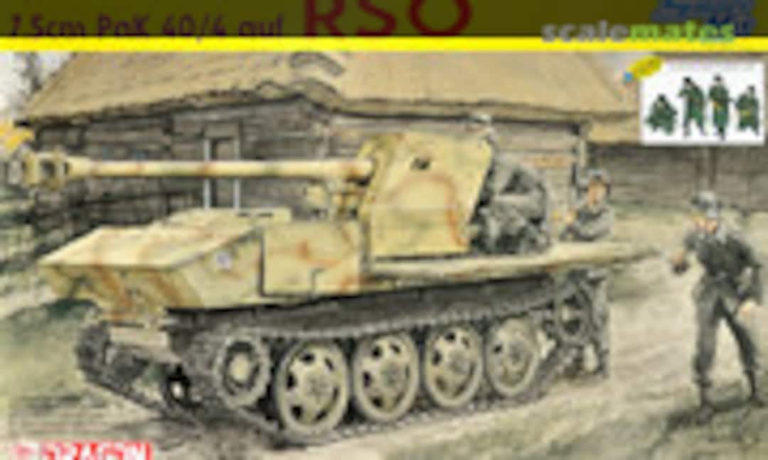 1:35 7.5cm Pak 40/4 auf RSO (Dragon 6640F)