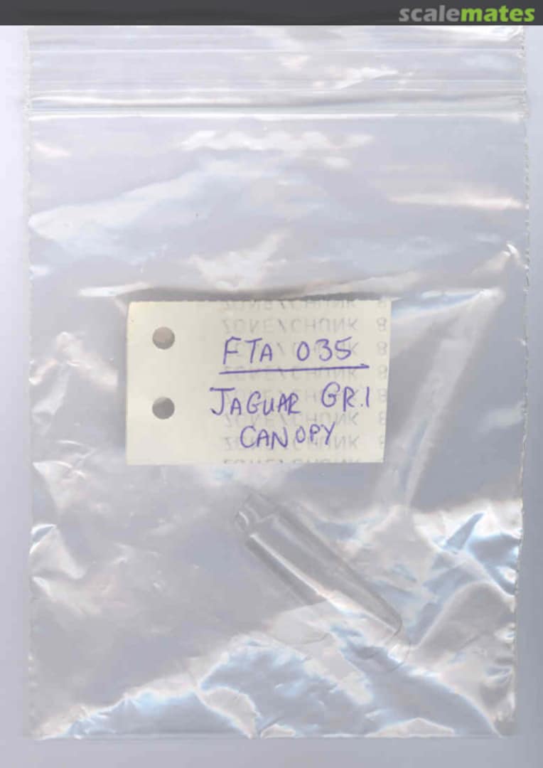 Boxart Jaguar GR.1 Canopy FTA035 The Final Touch Boxart Jaguar GR.1 Canopy FTA035 The Final Touch