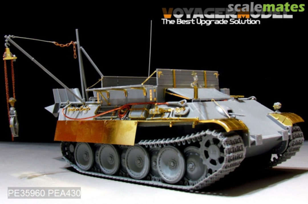 Boxart WWII German Bergepanther Ausf.G Basic PE35960 Voyager Model