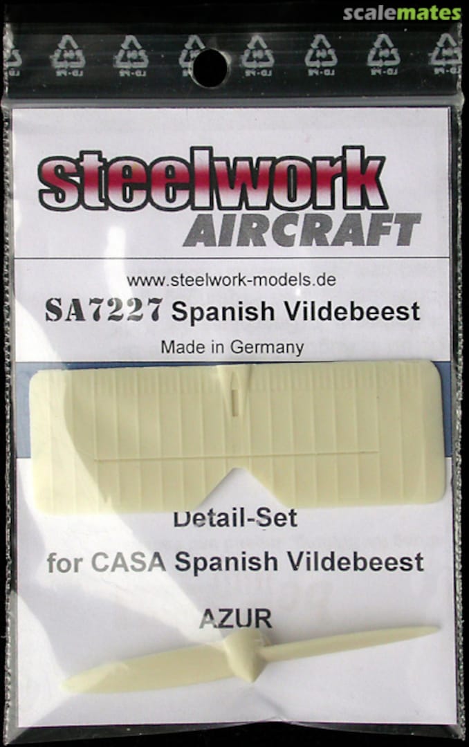Boxart Spanish Vildebeest SA7227 Steelwork Models Boxart Spanish Vildebeest SA7227 Steelwork Models