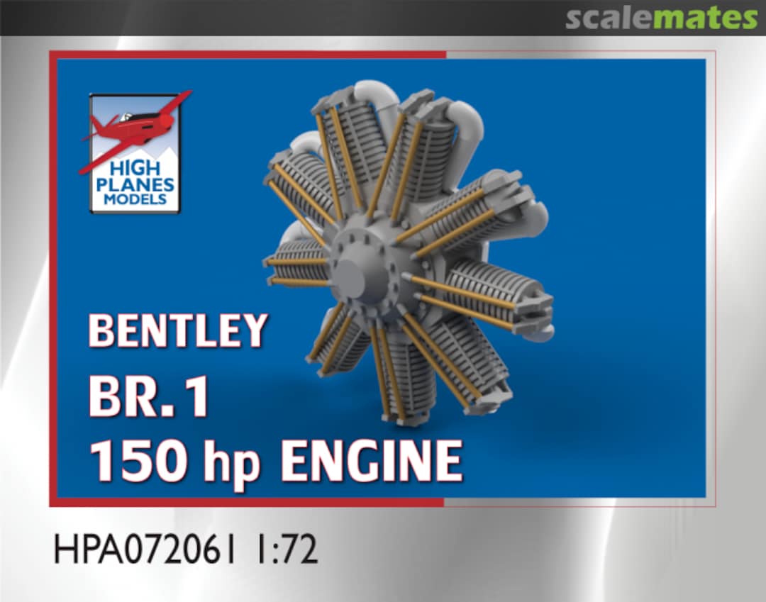 Boxart Bentley BR.1 engine HPA072061 High Planes Models