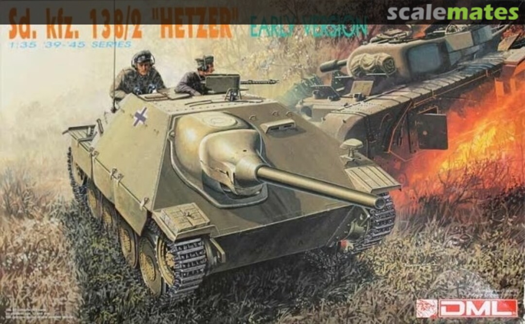 Boxart Sd.Kfz. 138/2 "Hetzer" 6030 DML Boxart Sd.Kfz. 138/2 "Hetzer" 6030 DML