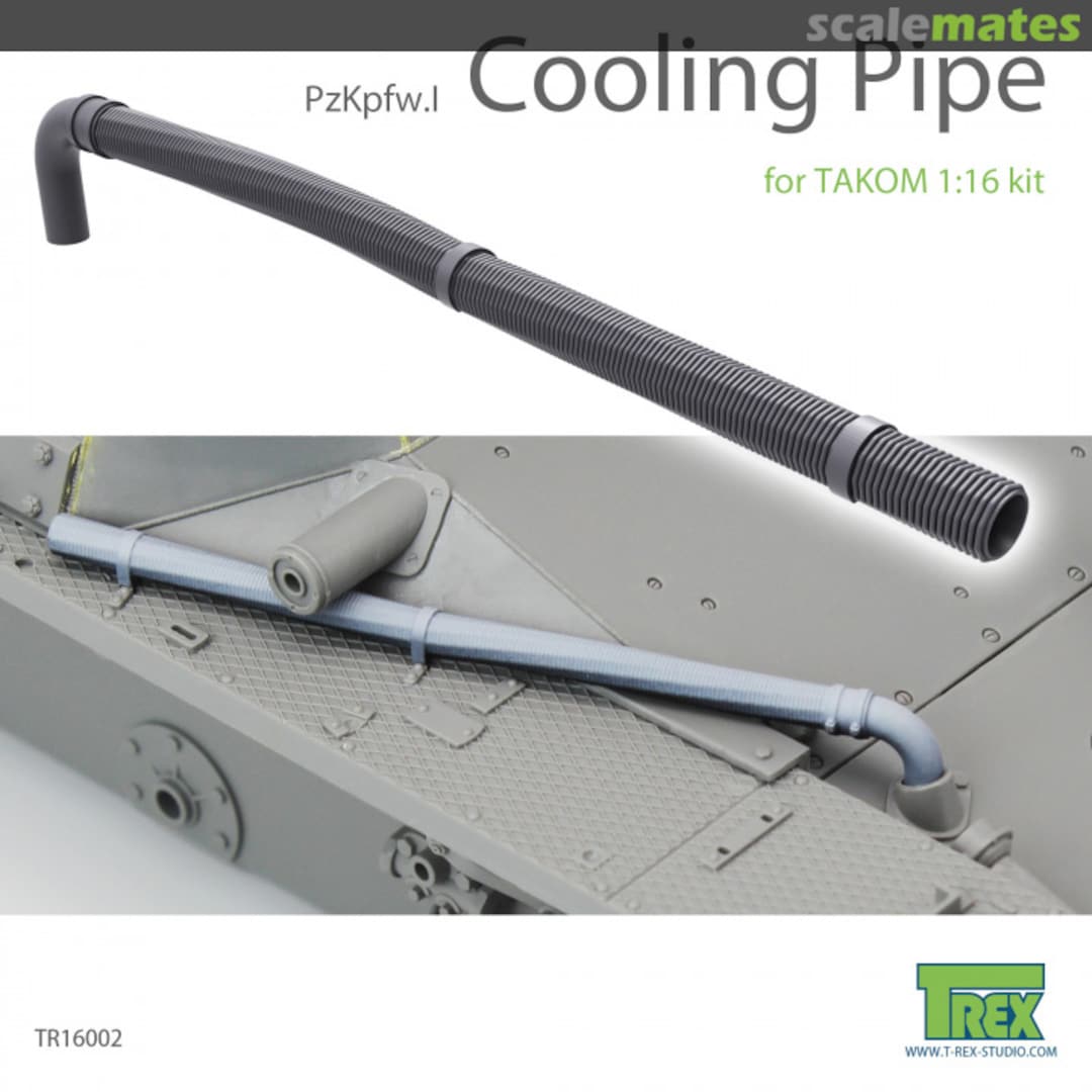 Boxart Pzkpfw I Cooling Pipe Set TR16002 T-Rex Studio