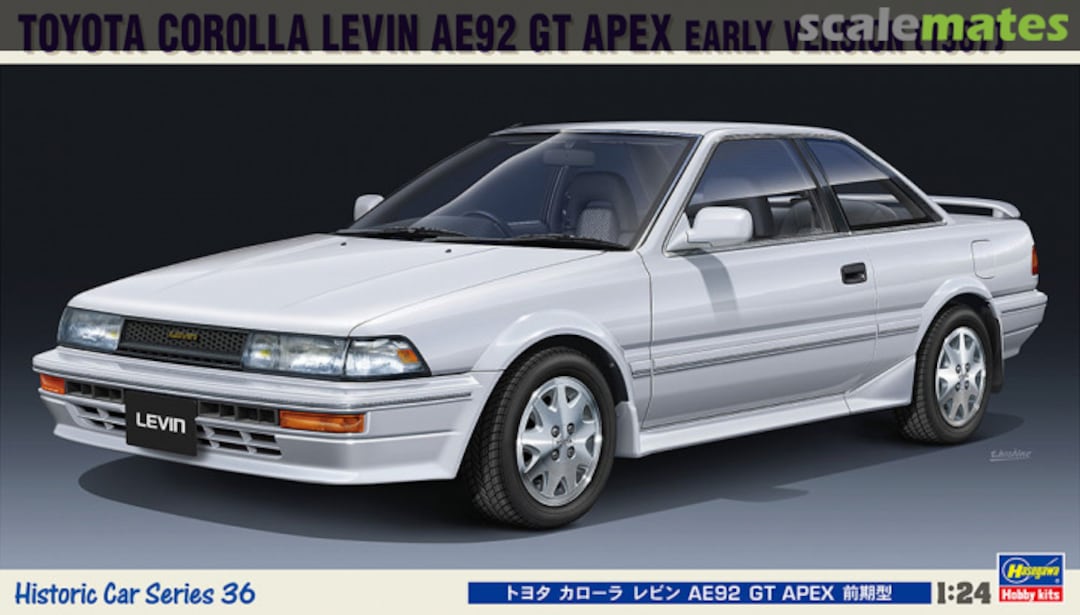 Boxart Toyota Corolla Levin AE92 GT Apex 21136 Hasegawa Boxart Toyota Corolla Levin AE92 GT Apex 21136 Hasegawa
