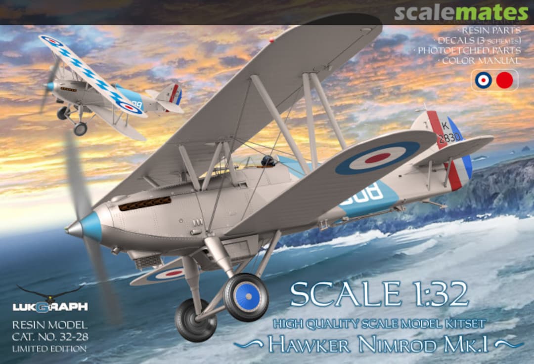 Boxart Hawker Nimrod Mk.1 32-028 Lukgraph Boxart Hawker Nimrod Mk.1 32-028 Lukgraph
