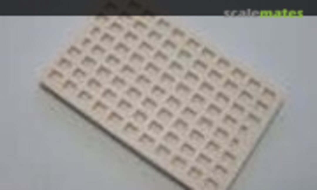 1:35 6" x 8" Setts (Cobblestones) Mould (Diorama Debris 1350009) 1350009