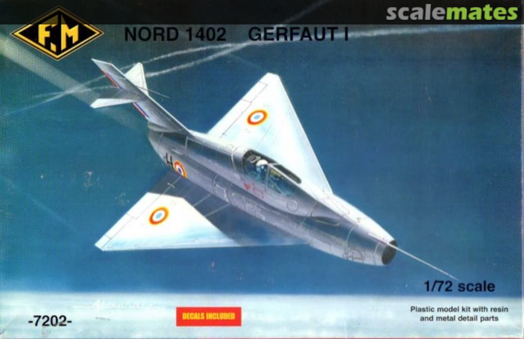 Boxart NORD 1402 Gerfaut I 7202 Fonderie Miniature Boxart NORD 1402 Gerfaut I 7202 Fonderie Miniature