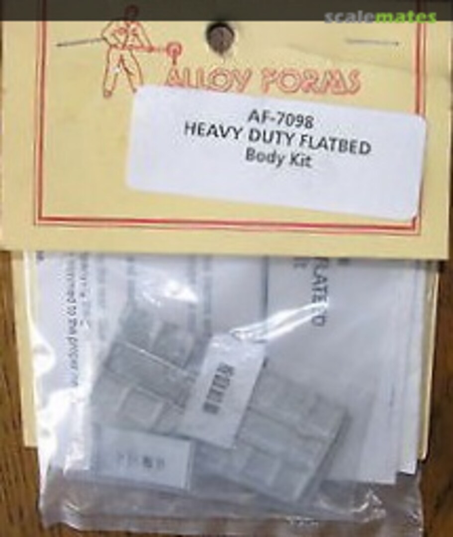 Boxart Heavy Duty Flatbed Body AF-7098 Alloy Forms Boxart Heavy Duty Flatbed Body AF-7098 Alloy Forms