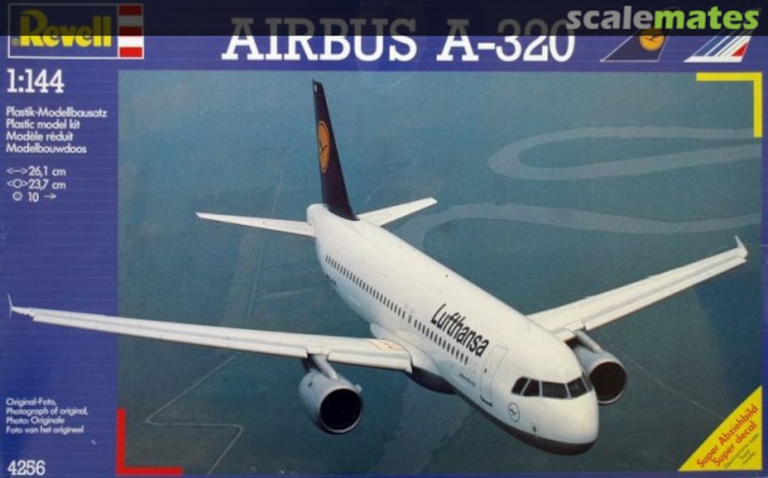 Boxart Airbus A-320 4256 Revell Boxart Airbus A-320 4256 Revell