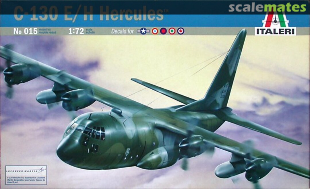 Boxart C-130E/H Hercules 015 Italeri Boxart C-130E/H Hercules 015 Italeri