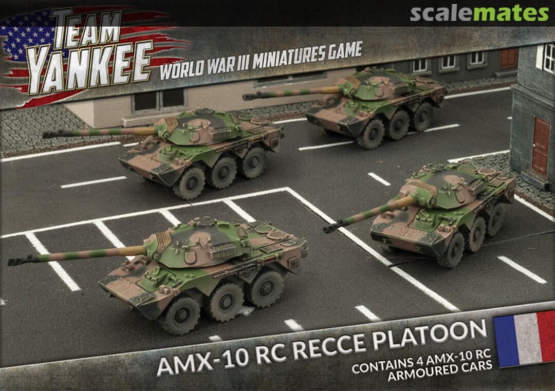 Boxart AMX-10 RC Recce Platoon TFBX05 World War III: Team Yankee Boxart AMX-10 RC Recce Platoon TFBX05 World War III: Team Yankee