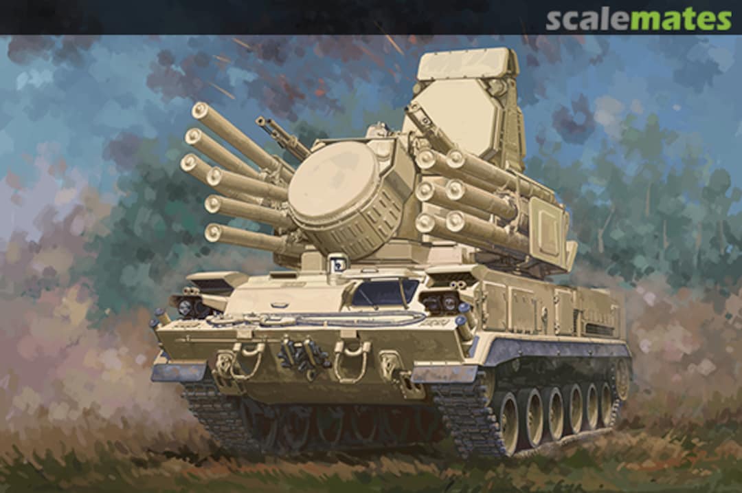 Boxart ZPRK DB 96K6 Pantsir-S1 (Tracked) 01093 Trumpeter Boxart ZPRK DB 96K6 Pantsir-S1 (Tracked) 01093 Trumpeter