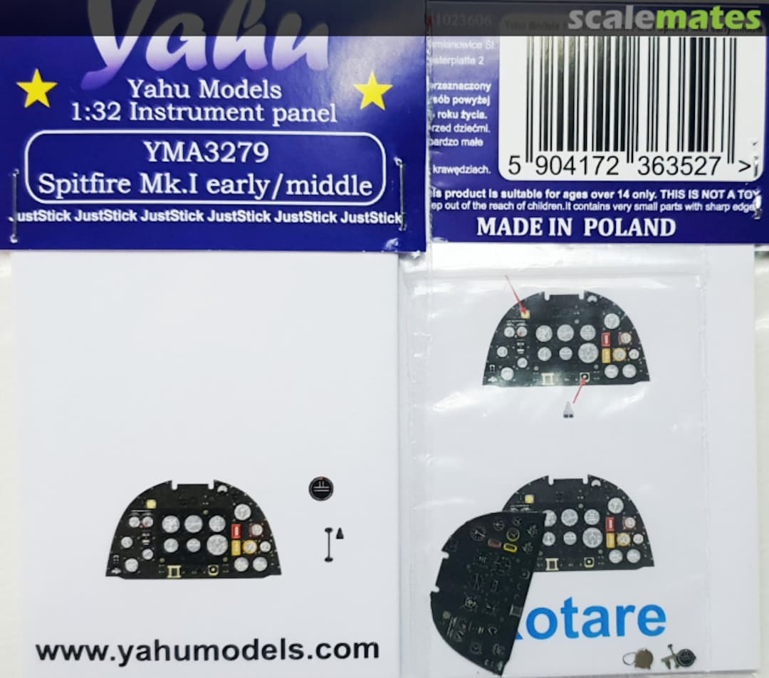 Boxart Spitfire Mk.I Early/Middle YMA3279 Yahu Models Boxart Spitfire Mk.I Early/Middle YMA3279 Yahu Models