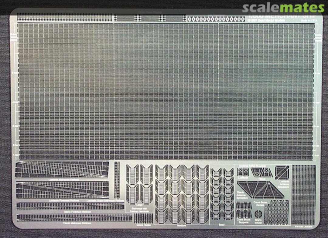 Boxart MERCHANT SHIP detail set GMM-600-2 Gold Medal Models Boxart MERCHANT SHIP detail set GMM-600-2 Gold Medal Models