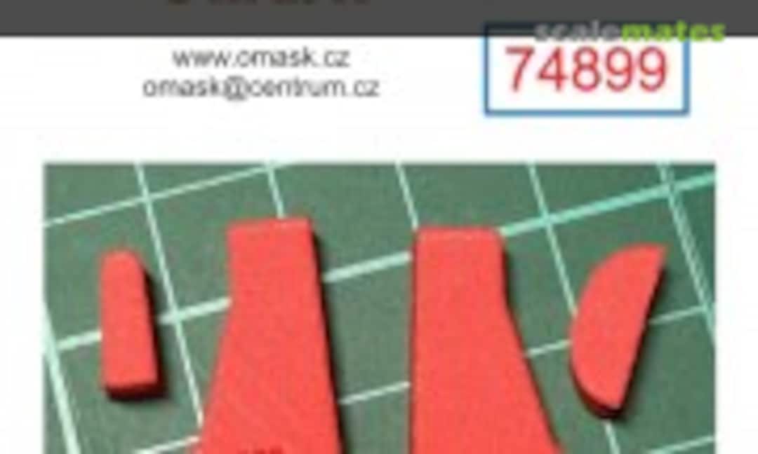 1:48 Yak-1b wheel bay plugs (Omask 74899) 74899