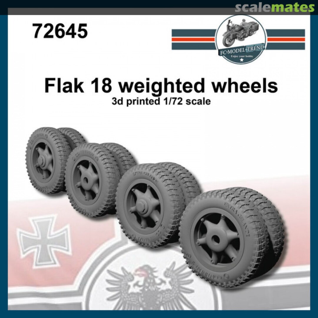 Boxart Flak 18 weighted wheels 72645 FC Model Trend Boxart Flak 18 weighted wheels 72645 FC Model Trend