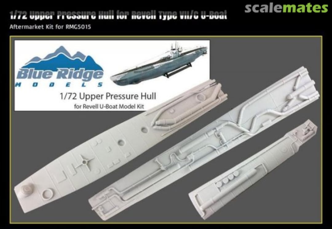 Boxart Submarine Upper Pressure Hull BRM-72001 Blue Ridge Models Boxart Submarine Upper Pressure Hull BRM-72001 Blue Ridge Models