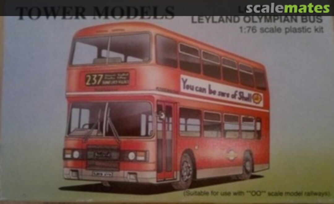 Boxart London Buses Leyland Olympian Bus TB14 Tower Models