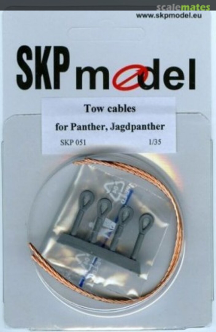 Boxart Tow cables for Panther/Jagdpanther SKP 051 SKP model Boxart Tow cables for Panther/Jagdpanther SKP 051 SKP model