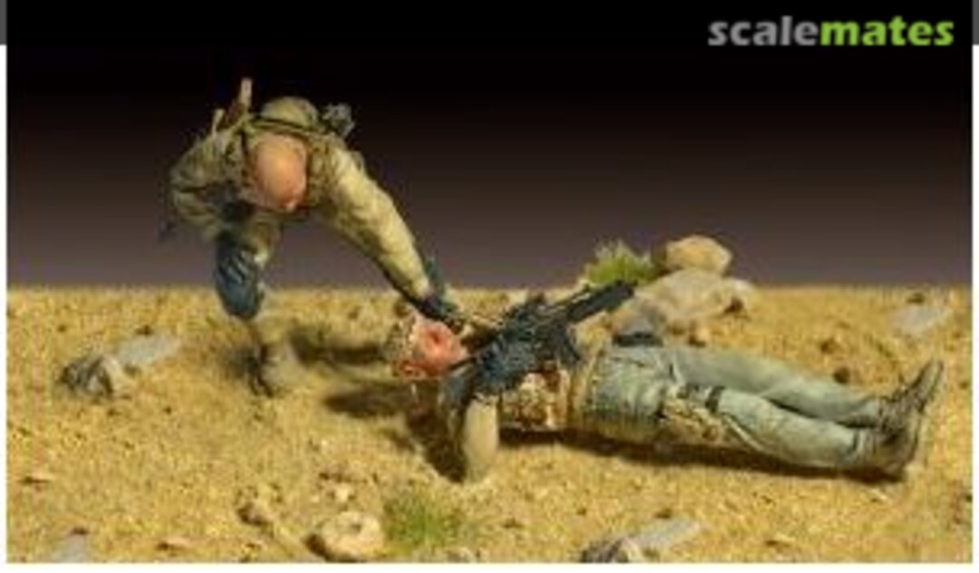 Boxart The wounded PMC (2 Figures) PMC2 Nato in Miniatures Boxart The wounded PMC (2 Figures) PMC2 Nato in Miniatures