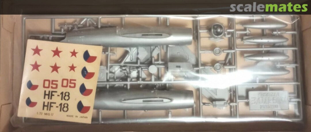Contents MiG-17D/E Fresco JS-083 Hasegawa