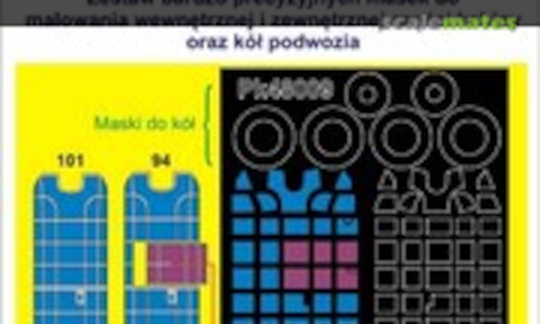 1:48 Messerschmitt Bf110G (Pmask PK48009) PK48009