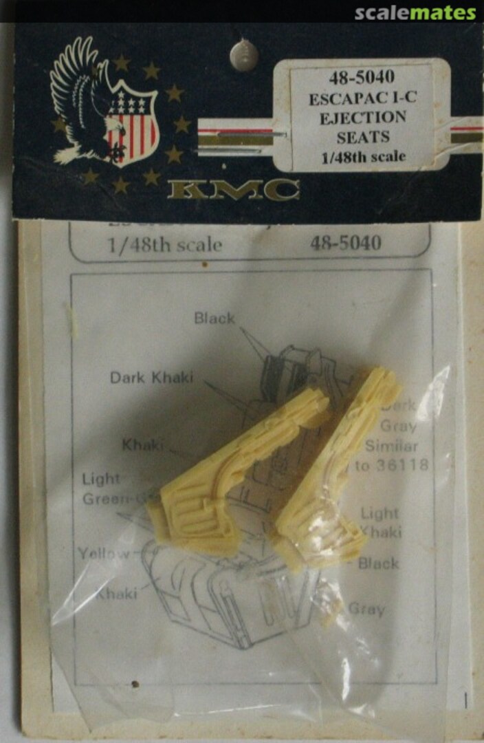 Boxart Escapac I-C 48-5040 KMC Boxart Escapac I-C 48-5040 KMC