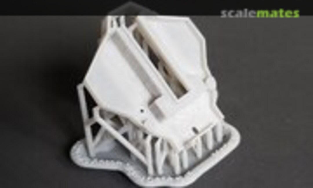 1:600 HMS Anson 1945 Enlarged Signal Deck (Model Monkey 600-Anson Signal Dec) 600-Anson Signal Dec