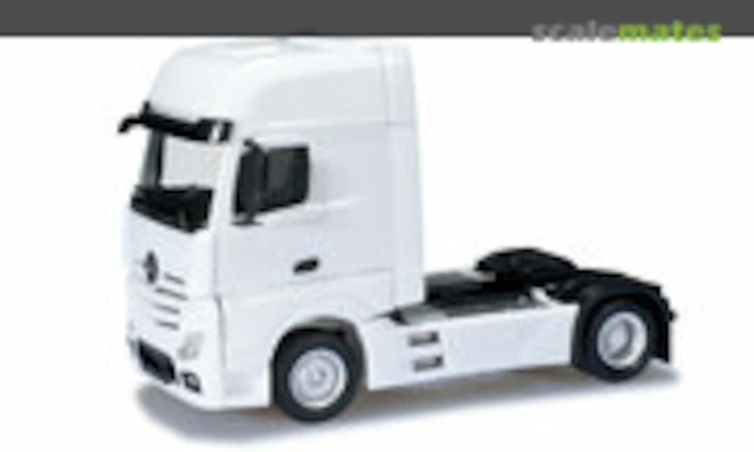 Mercedes-Benz Actros Gigaspace rigid tractor, white (Herpa 159173-002)