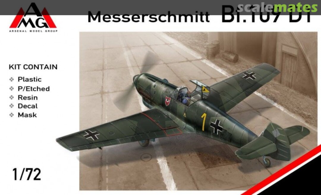 Boxart Messerschmitt Bf.109 D1 72409 AMG Boxart Messerschmitt Bf.109 D1 72409 AMG