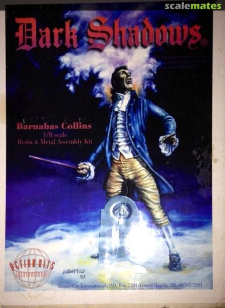 Boxart Dark Shadows - Barnabas Collins Action Kits Boxart Dark Shadows - Barnabas Collins Action Kits