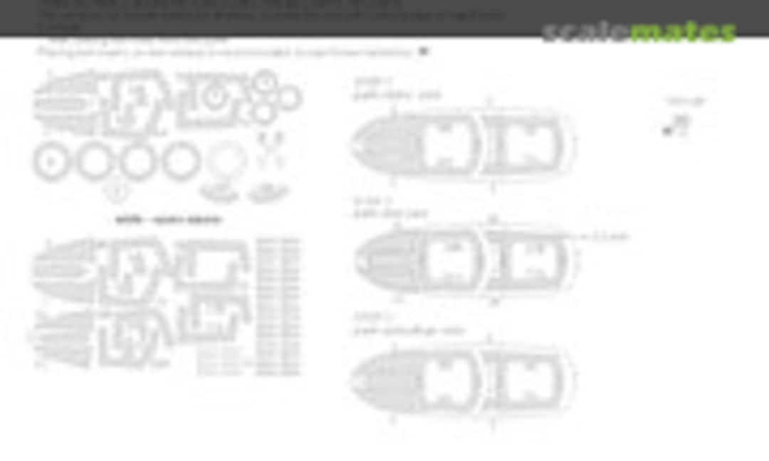 1:72 F-4 C/D Phantom II ADVANCED kabuki masks (New Ware NWAM0328) NWAM0328