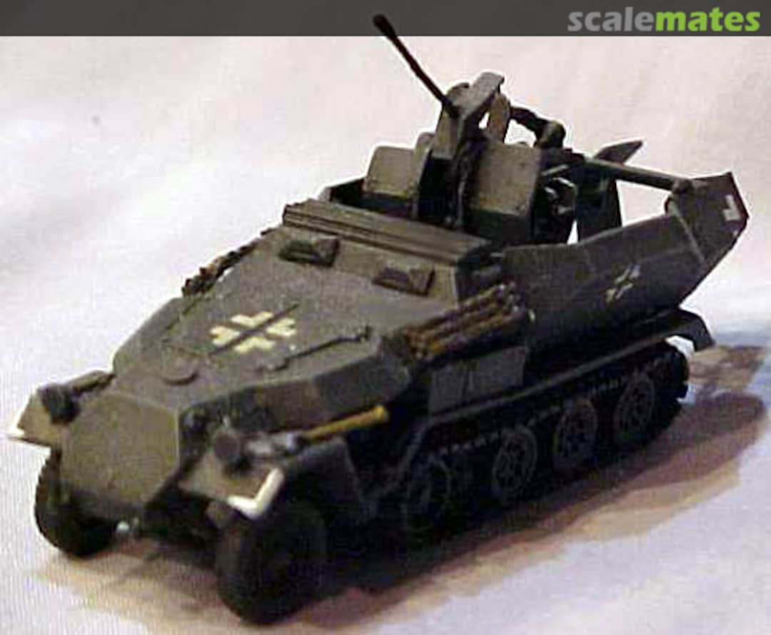 Boxart SdKfz 251/17 Ausf.D 2cm Flak38 BG091 Milicast Boxart SdKfz 251/17 Ausf.D 2cm Flak38 BG091 Milicast