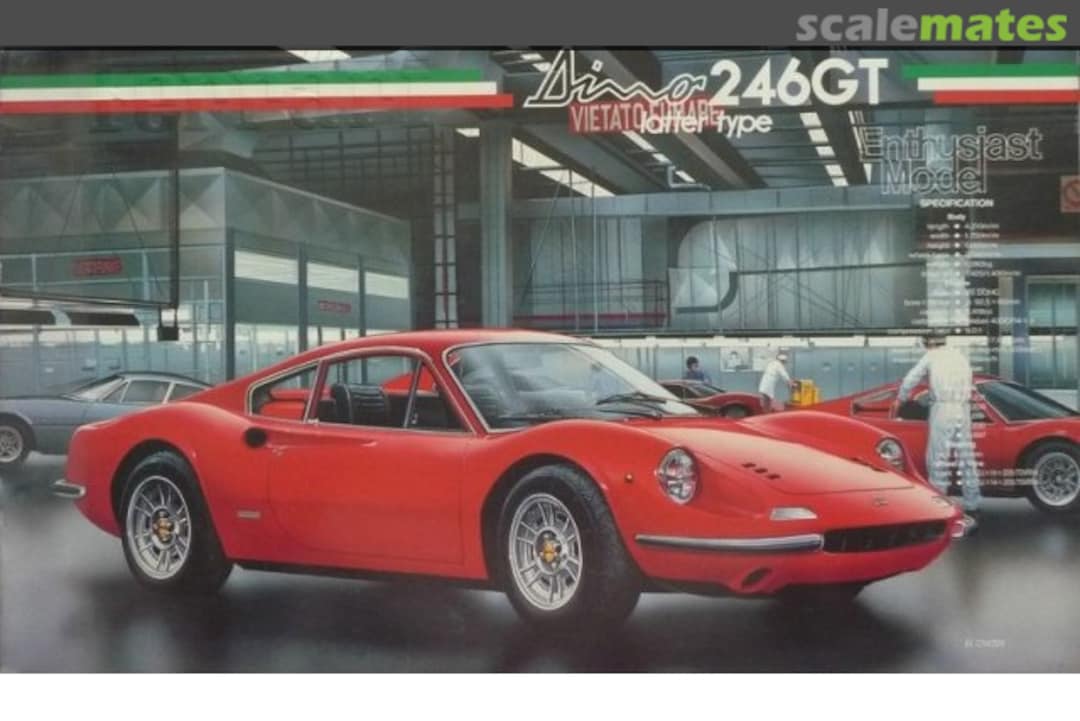 Boxart Dino 246 GT 08016 Fujimi