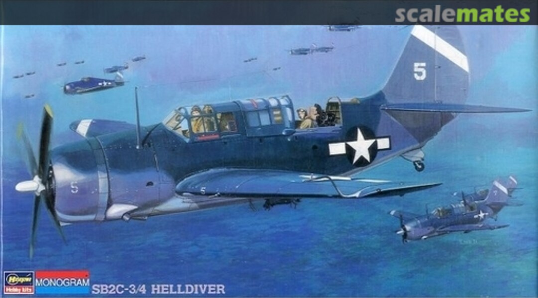 Boxart SB2C-3/4 Helldiver 86368 Hasegawa/Monogram Boxart SB2C-3/4 Helldiver 86368 Hasegawa/Monogram