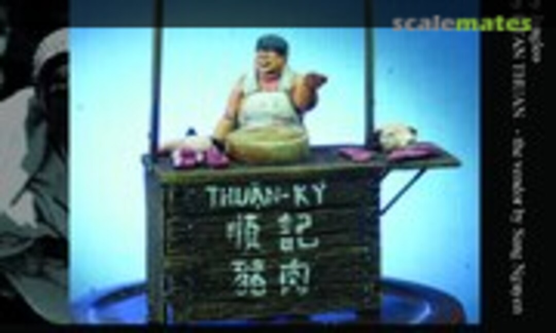 1:35 The Pork Seller (Vietnamese civilian) (Paracel Miniatures VN2316) VN2316