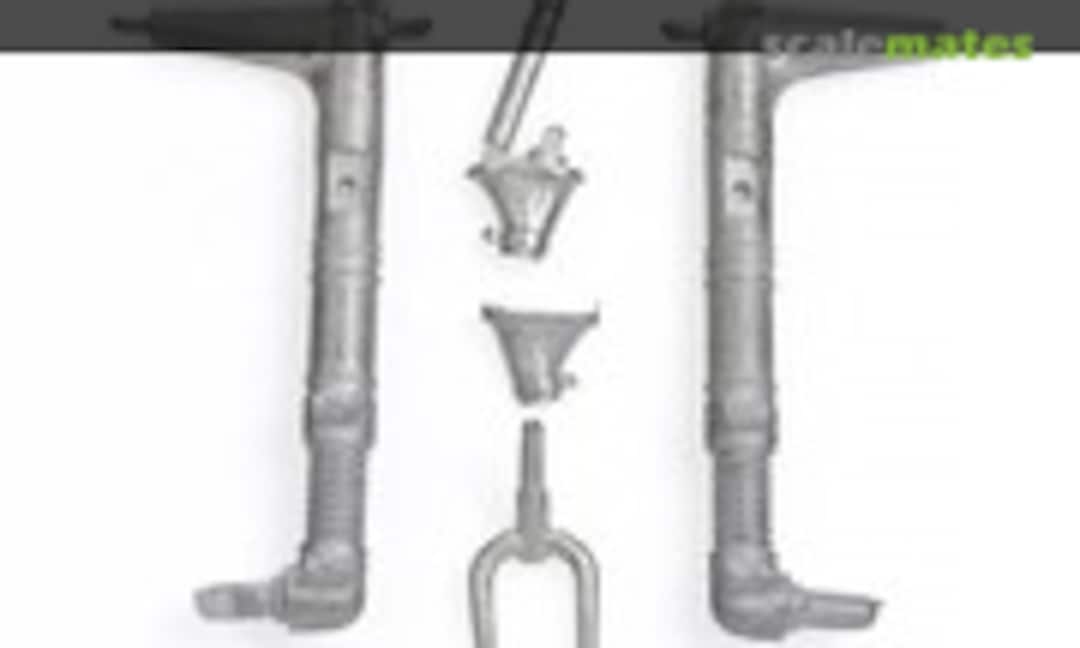 1:32 Hs 129 Metal Struts (Zoukei-Mura SWS17-M01) SWS17-M01