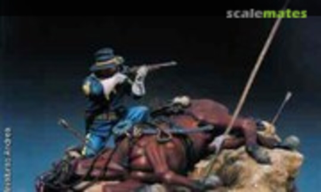 54mm Shot Down (1876) (Andrea Miniatures S4-S07) S4-S07