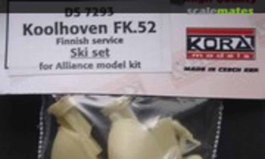 1:72 Koolhoven FK.52 (Kora Models DS7293) DS7293